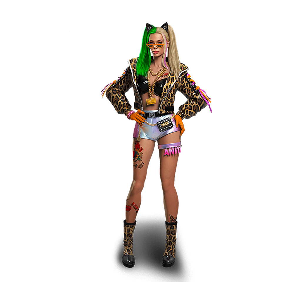 Free Fire character girl